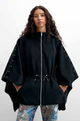Poncho lace piercing - BLACK - U - Desigual - Modalova