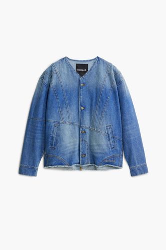 Chaqueta denim patchwork - BLUE - L - Desigual - Modalova