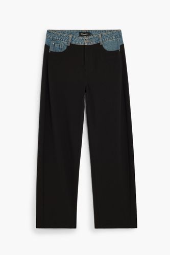 Pantalón Recto 100% Algodón - L - Desigual - Modalova