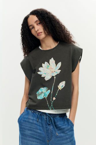 Camiseta Estampada 100% Algodón - XL - Desigual - Modalova