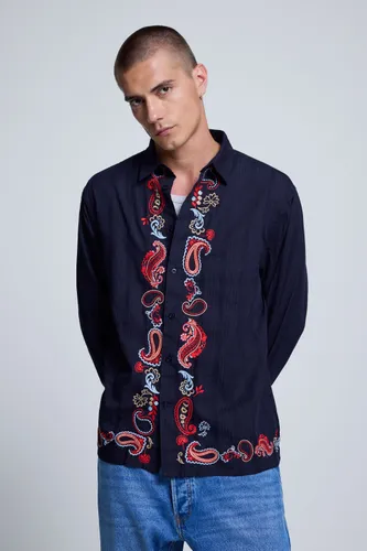Long-sleeved embroidered shirt - S - Desigual - Modalova