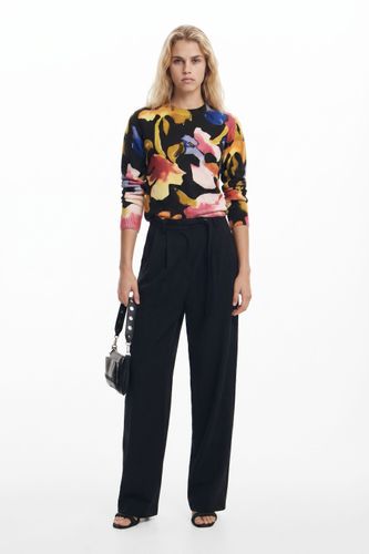 Jersey flores arty - BLACK - M - Desigual - Modalova