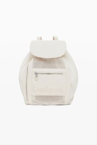 Medium mesh drawstring backpack - U - Desigual - Modalova