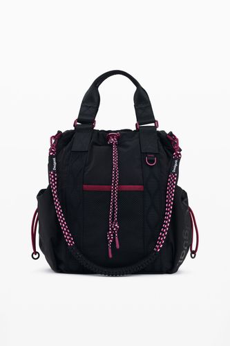 Large multi-position nylon backpack - U - Desigual - Modalova
