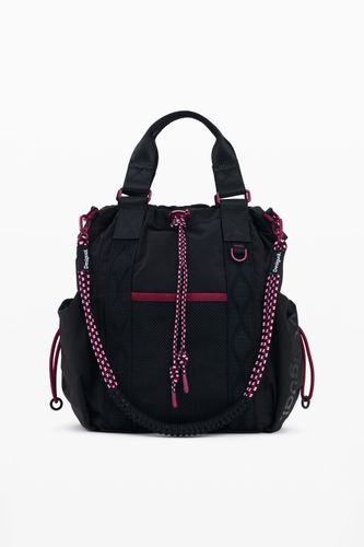 Medium nylon backpack - BLACK - U - Desigual - Modalova