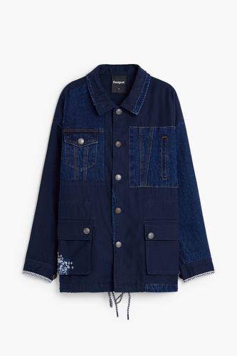 Abrigo 100% Algodón - BLUE - S - Desigual - Modalova