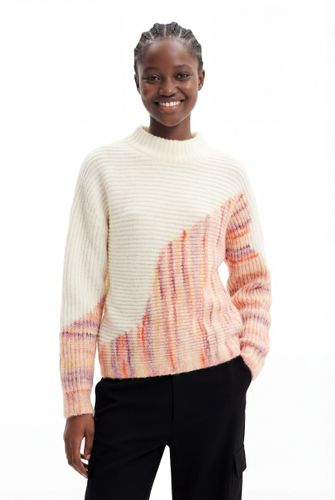 Asymmetric design pullover - S - Desigual - Modalova