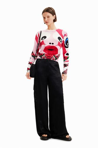 M. Christian Lacroix face pullover - - XS - Desigual - Modalova