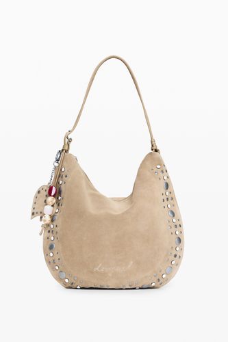 Medium Studded Bag - BROWN - U - Desigual - Modalova