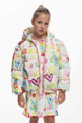 Quilted jacket lettering - 11/12 - Desigual - Modalova
