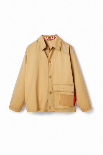 Patchwork worker jacket - XL - Desigual - Modalova