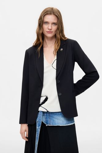 Structured blazer pin - BLACK - M - Desigual - Modalova