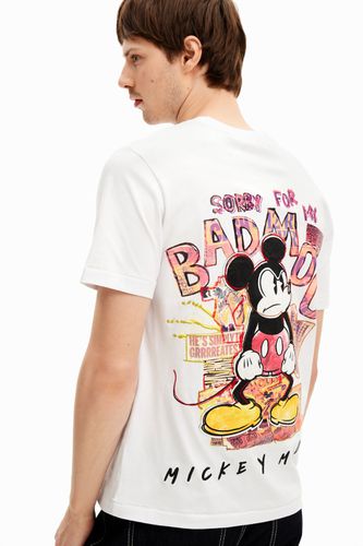 Camiseta de manga corta Mickey Mouse y frase - - M - Desigual - Modalova