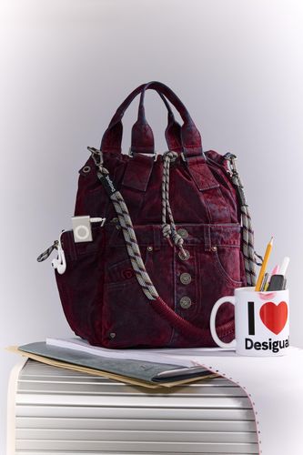 Medium Embroidered Backpack - U - Desigual - Modalova