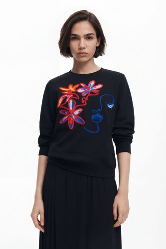Sudadera estampado arty - BLACK - S - Desigual - Modalova
