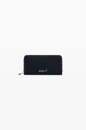 Medium wallet with detachable leather-effect - U - Desigual - Modalova