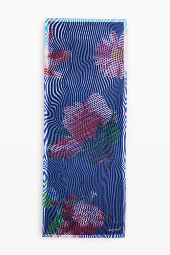 Foulard rectangular bluestrip - U - Desigual - Modalova