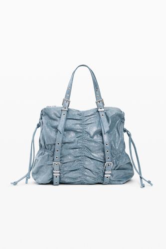 Medium ruched denim backpack - U - Desigual - Modalova