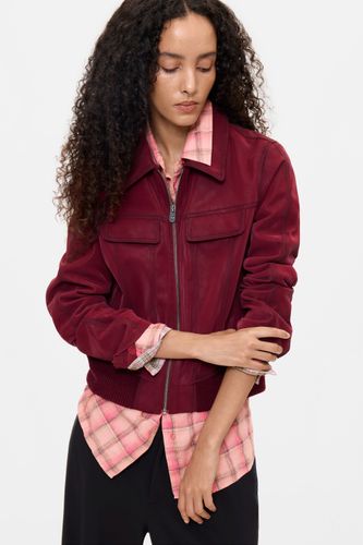 Jacket Leather Effect - RED - M - Desigual - Modalova