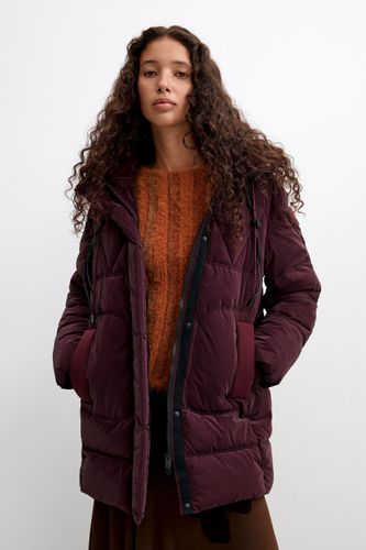 Long Padded Coat - RED - M - Desigual - Modalova
