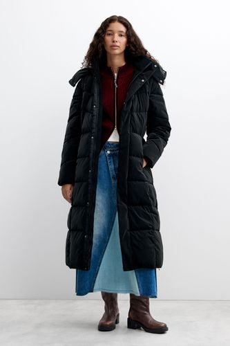 Long Padded Coat - BLACK - L - Desigual - Modalova