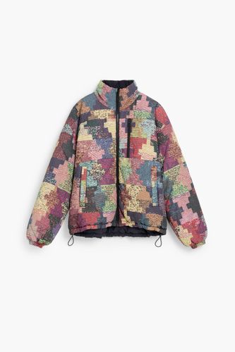 Abrigo corto acolchado patchwork - S - Desigual - Modalova