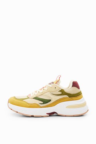 Sneakers runner patch - WHITE - 37 - Desigual - Modalova