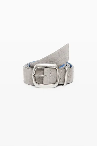 Suede-effect belt - BROWN - 95 - Desigual - Modalova