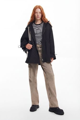 Parka impermeable capucha - S - Desigual - Modalova