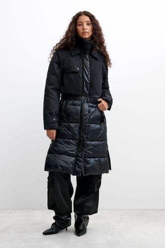 Detachable Padded Coat - BLACK - M - Desigual - Modalova