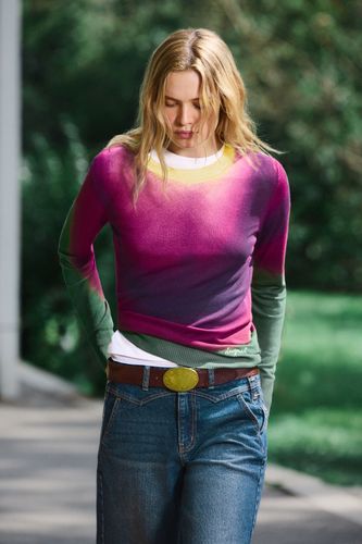 Fine knit sweater Gradient Effect - S - Desigual - Modalova