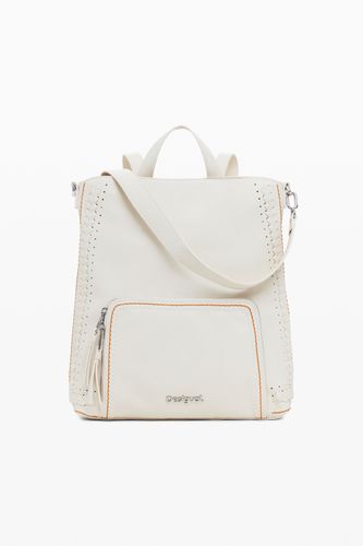 Medium braided backpack - WHITE - U - Desigual - Modalova