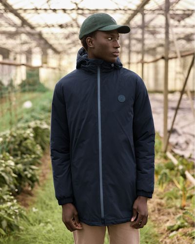 Parka imperméable polyester marine - MONTAUD - FAGUO - Modalova