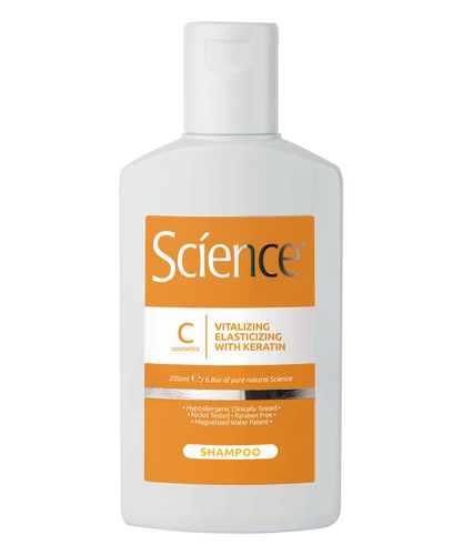 Vitalizing and elasticizing shampoo with keratin 200 ml - Science - Modalova