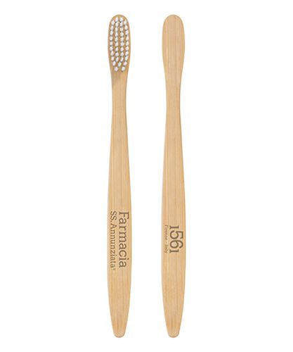 Bamboo toothbrush with hard bristles - Farmacia SS. Annunziata - Modalova