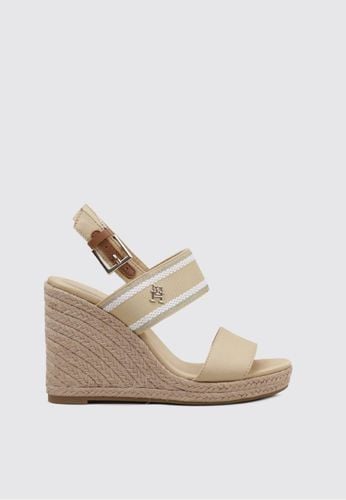 WEBBING HIGH WEDGE SANDAL 35 - TOMMY HILFIGER - Modalova