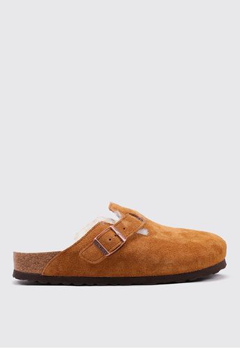 BIRKENSTOCK - BOSTON FUR 36 Camel - BIRKENSTOCK - Modalova