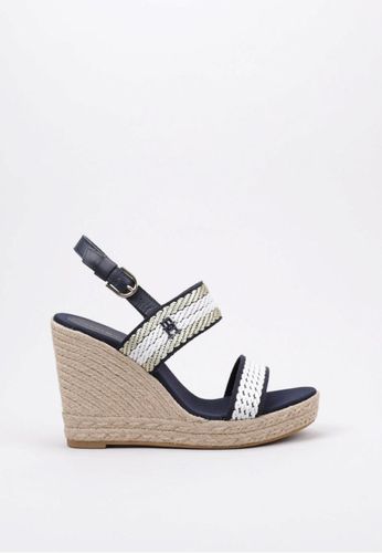 GOLDEN WEBBING WEDGE 37 - TOMMY HILFIGER - Modalova