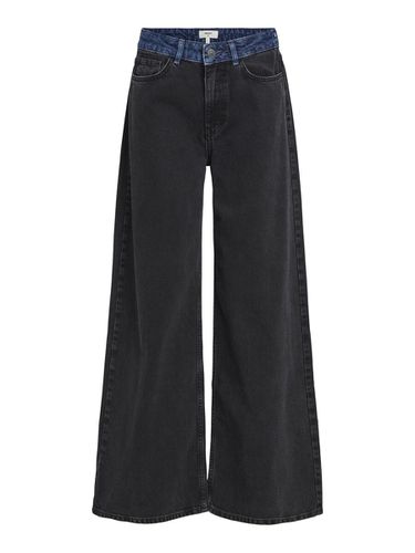 Dual Tone Wide Fit Jeans - Object Collectors Item - Modalova