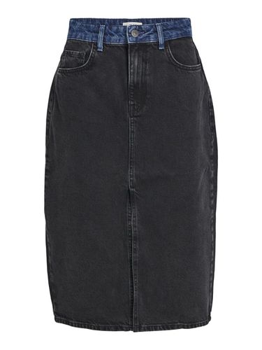 Midi Length Denim Skirt - Object Collectors Item - Modalova