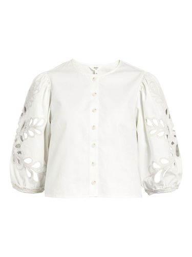 Embroidered Crop Top - Object Collectors Item - Modalova