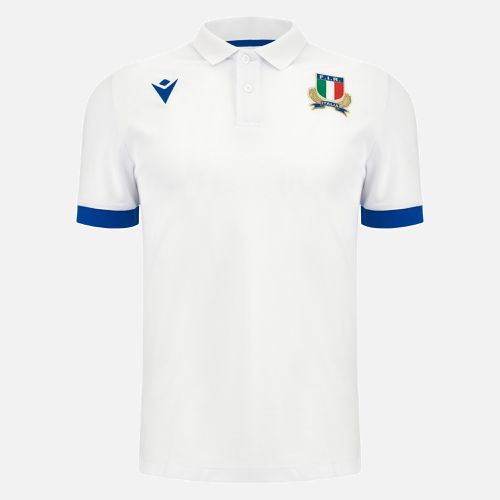 Italia Rugby 2023/24 adults' away cotton replica shirt - Macron - Modalova