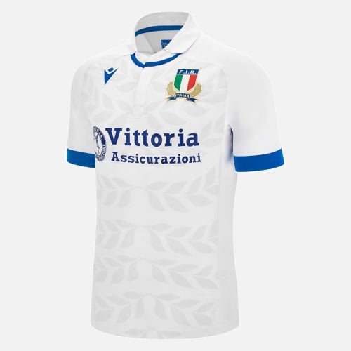 Italia Rugby 2023/24 adults' away authentic shirt - Macron - Modalova