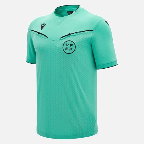 Comité Técnico de Árbitros 2024/26 referee turquoise shirt - Macron - Modalova