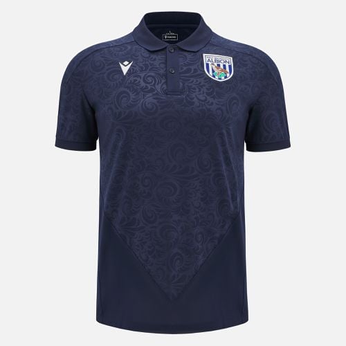 West Bromwich Albion F.C 2024/25 adults' player travel polo shirt - Macron - Modalova