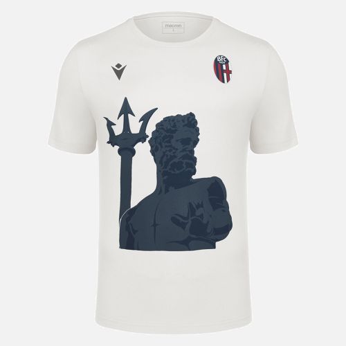 Bologna FC 1909 2022/23 adults' fan line white t-shirt - Macron - Modalova