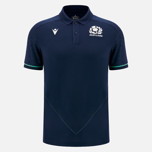 Scotland Rugby 2024/25 poly travel polo - Macron - Modalova