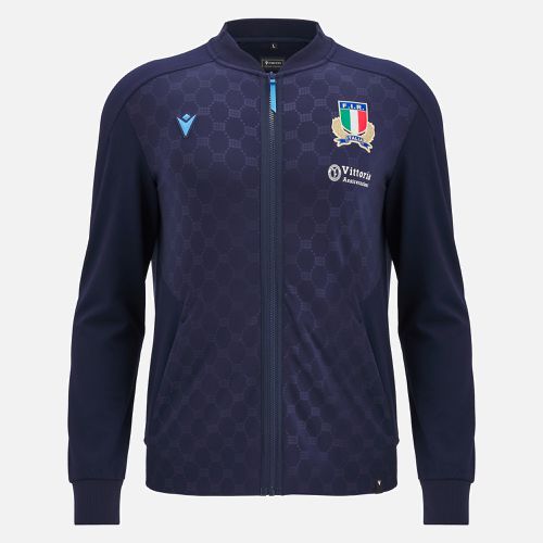 Italia Rugby 2024/25 men's athleisure anthem jacket - Macron - Modalova