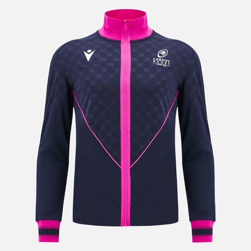 Cardiff Rugby 2024/25 anthem warm up jacket - Macron - Modalova