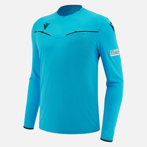 UEFA 2023/25 referee neon blue shirt - Macron - Modalova